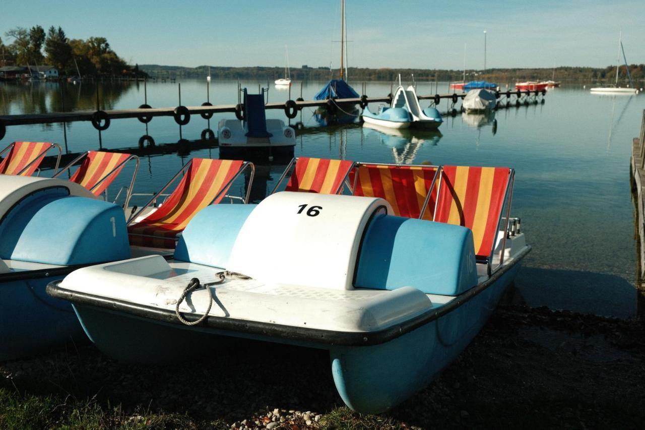 Lago Mio - Pension Am See - Bei Uns Verbringt Ihr Eine Wundervolle Zeit Direkt Am Wasser 보르흐시 외부 사진