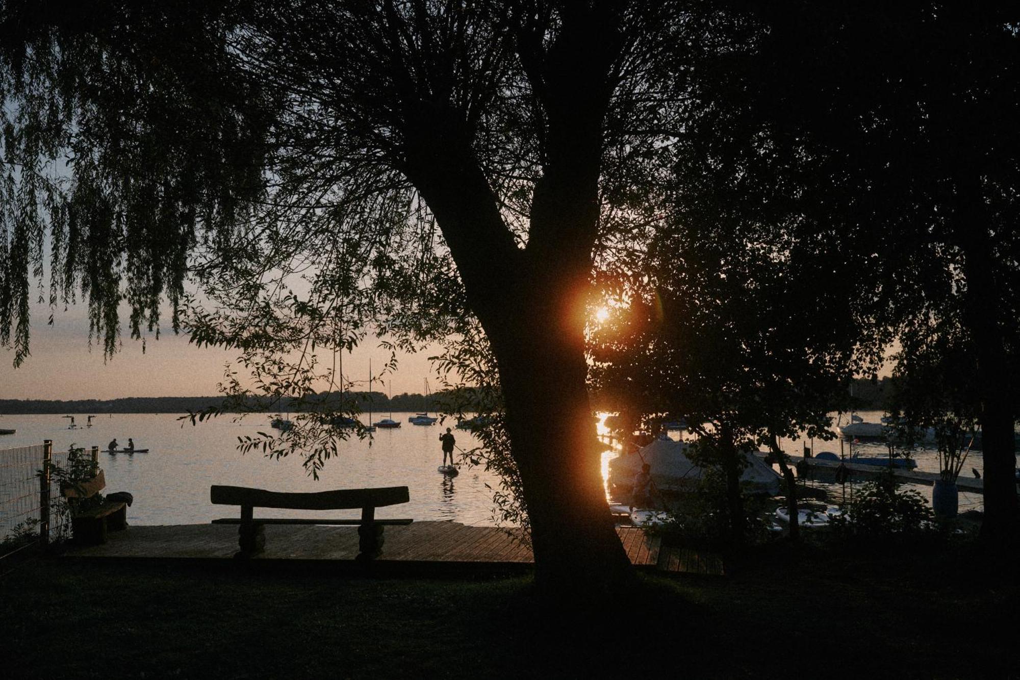 Lago Mio - Pension Am See - Bei Uns Verbringt Ihr Eine Wundervolle Zeit Direkt Am Wasser 보르흐시 외부 사진